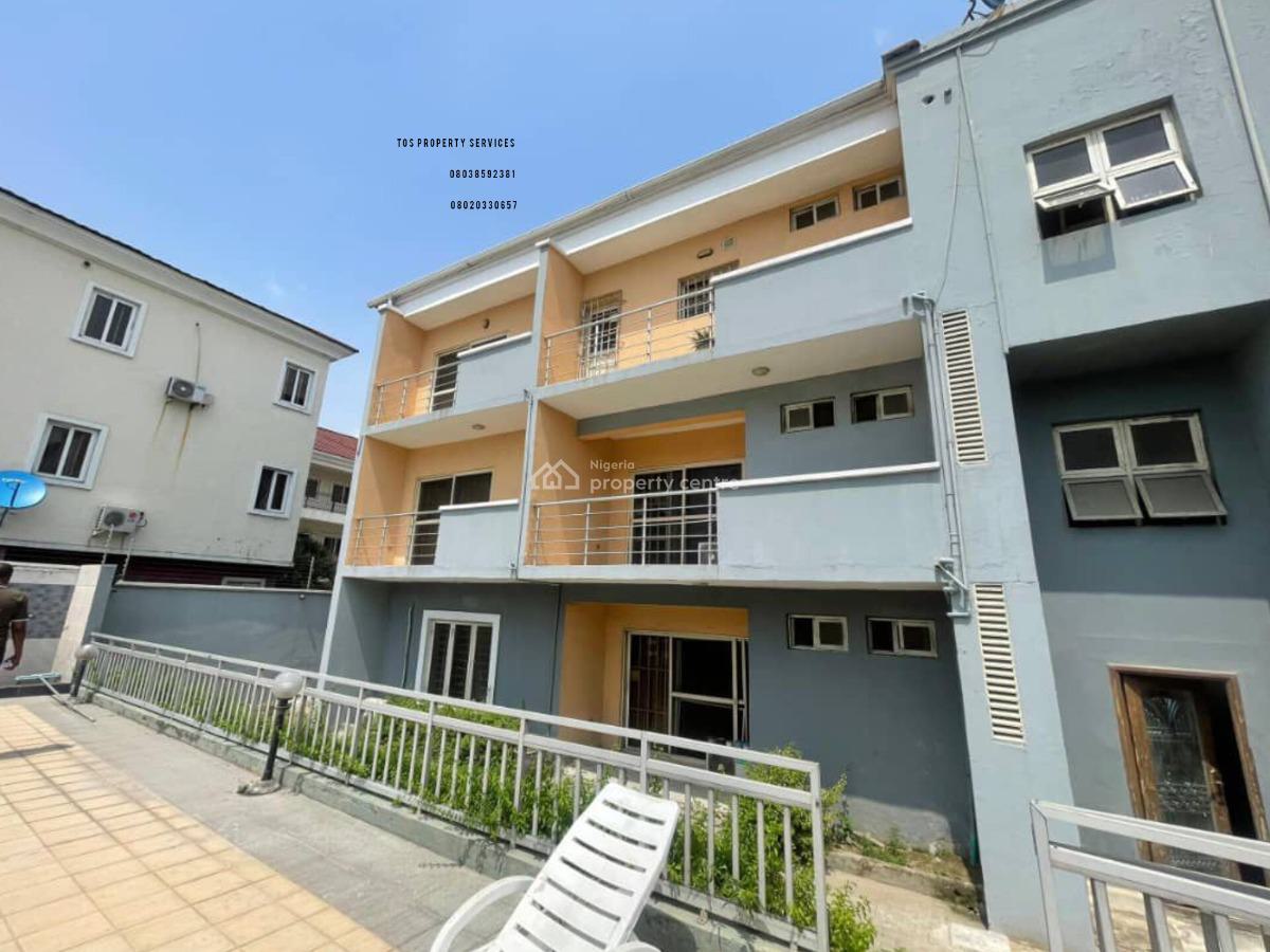 8 Units of Apartments on 1,230sqm, Off T.f Kuboye, Lekki Phase 1, Lekki, Lagos, Block of Flats for Sale