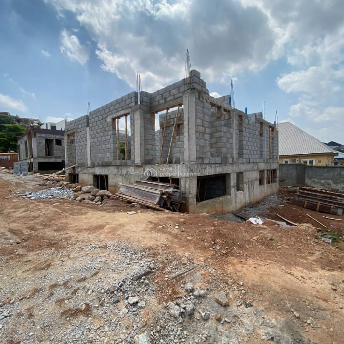 7 Bedroom Detached Duplex (carcass - Building Ongoing), Guzape District, Abuja, Detached Duplex for Sale