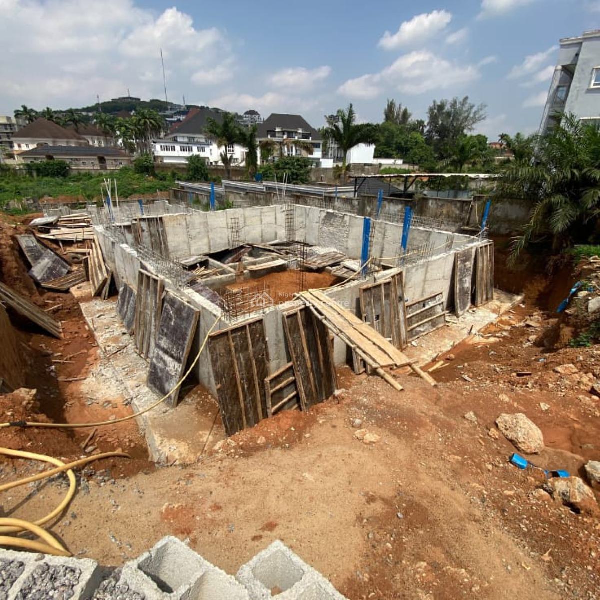 7 Bedroom Detached Duplex (carcass - Building Ongoing), Guzape District, Abuja, Detached Duplex for Sale