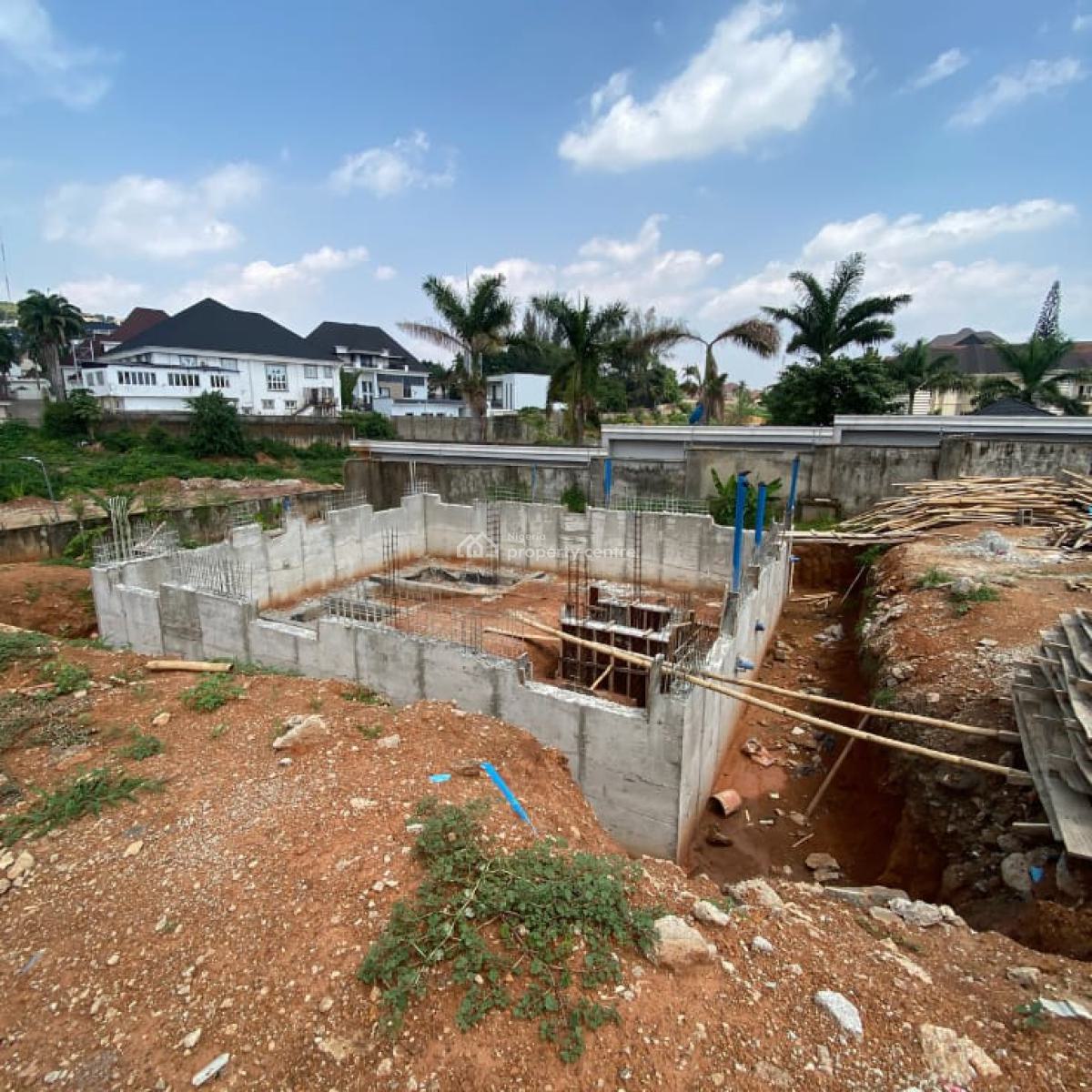 7 Bedroom Detached Duplex (carcass - Building Ongoing), Guzape District, Abuja, Detached Duplex for Sale
