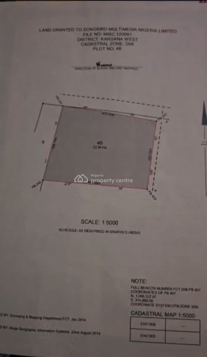 Plot of Land, Karsana, Abuja, Mixed-use Land for Sale
