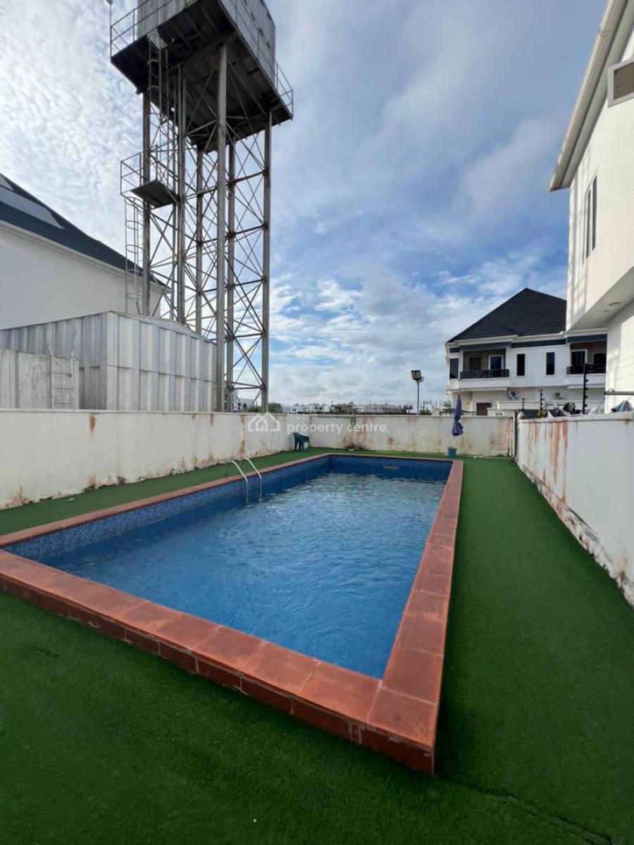 Hot Deal Unfurnish 4 Bedroom Duplex Terrace Very Spacious Pool Gym Pg, Orchid Road Lekki, Lekki, Lagos, Terraced Duplex for Rent