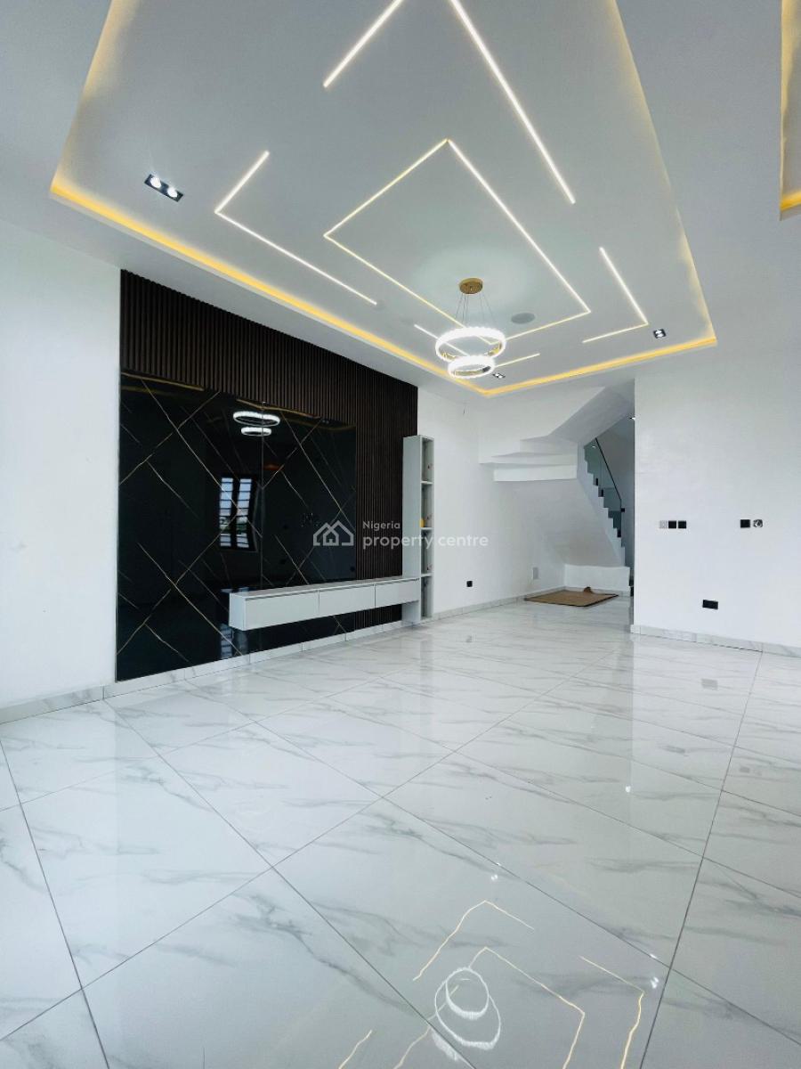 Modestly Finished Luxury 4 Bedroom Semi- Detached Duplex with Bq, Ajah, Lagos, Semi-detached Duplex for Sale