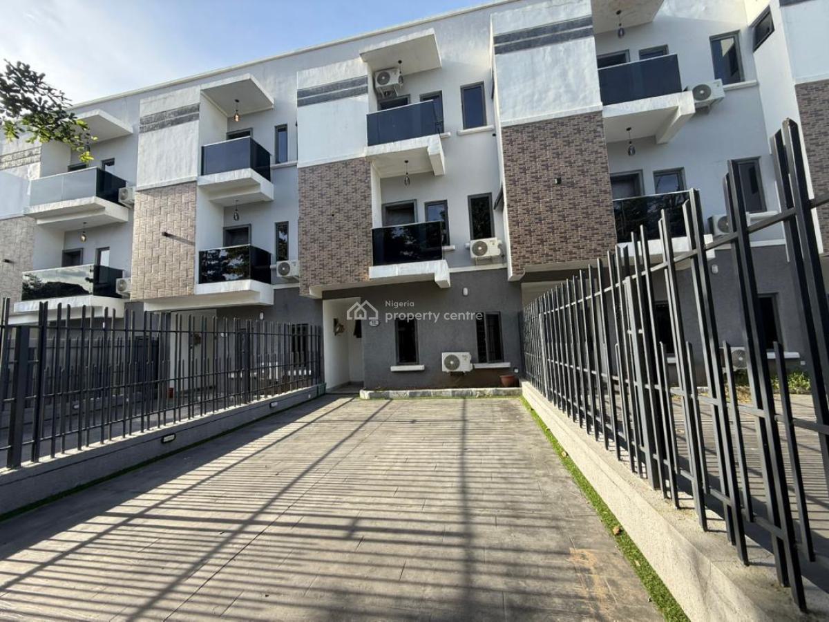 4 Bedroom Terrace with Bq, Zone 7, Wuse, Abuja, Terraced Duplex for Rent