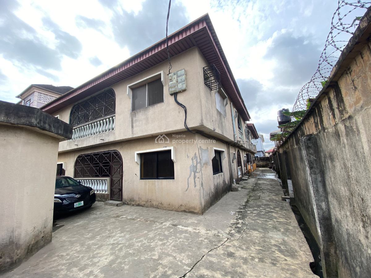 Solid 4 Units of 3 Bedroom Apartment with 2 Shops, Ago Palace, Isolo, Lagos, Block of Flats for Sale