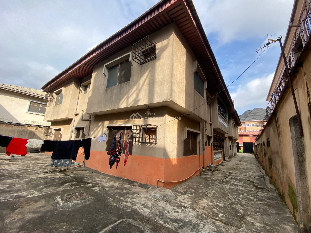Solid 4 Units of 3 Bedroom Apartment with 2 Shops, Ago Palace, Isolo, Lagos, Block of Flats for Sale