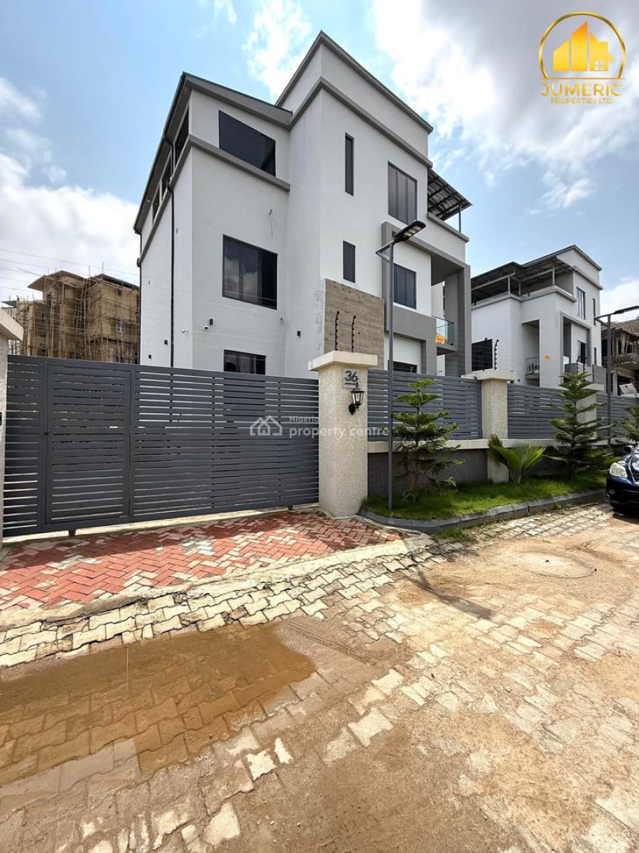 Brand New 5 Bedroom Detached Duplex,bq,pool,cinema,cctv,nice Vicinity, Guzape District, Abuja, Detached Duplex for Sale