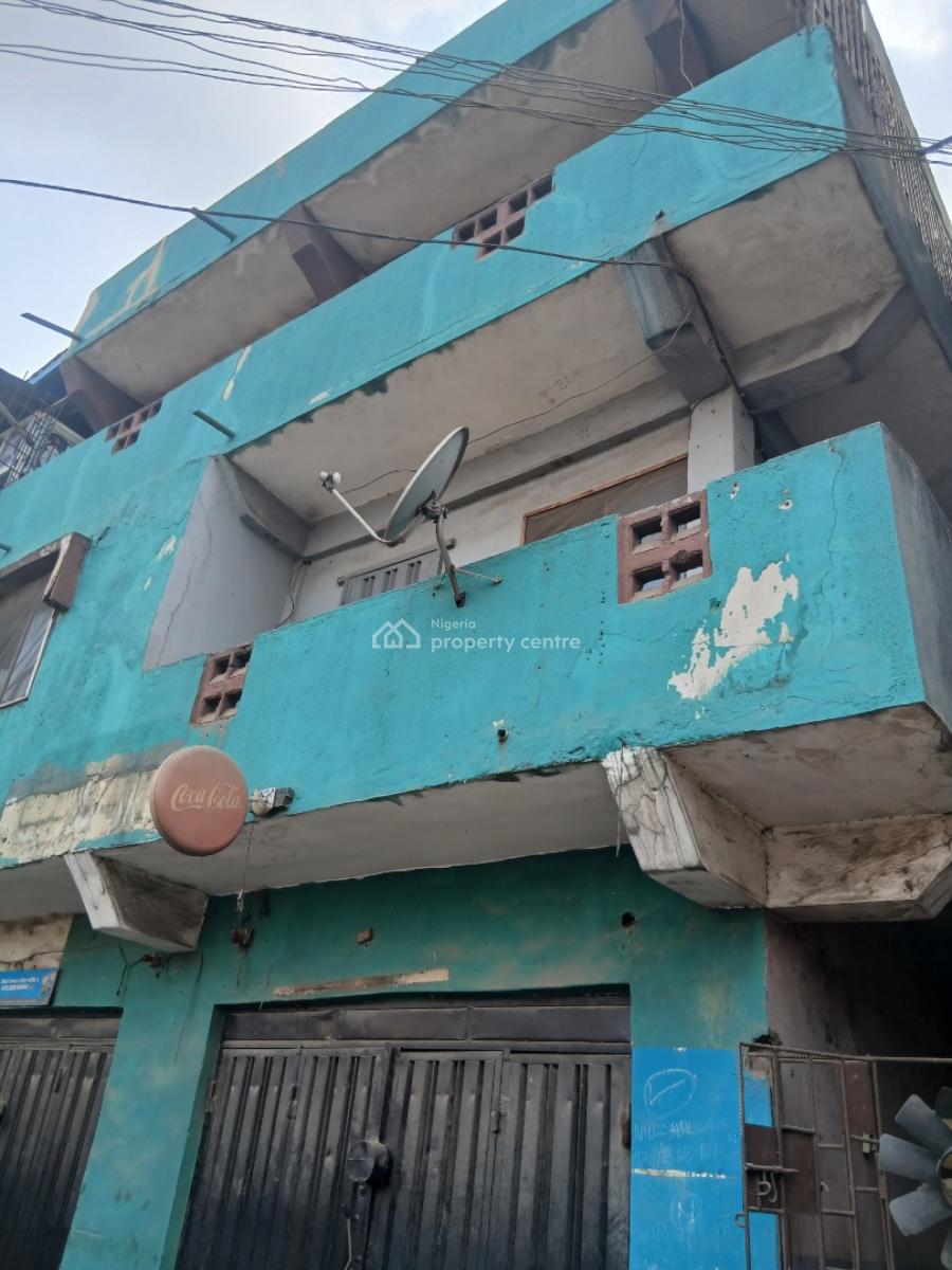 Lovely Solid 2 Storey Building, Ebute Metta East, Yaba, Lagos, Block of Flats for Sale