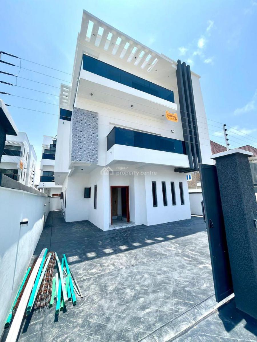 Newly Built 5 Bedrooms Fully Detached Duplex with Bq, Ologolo, Lekki, Lagos, Detached Duplex for Sale