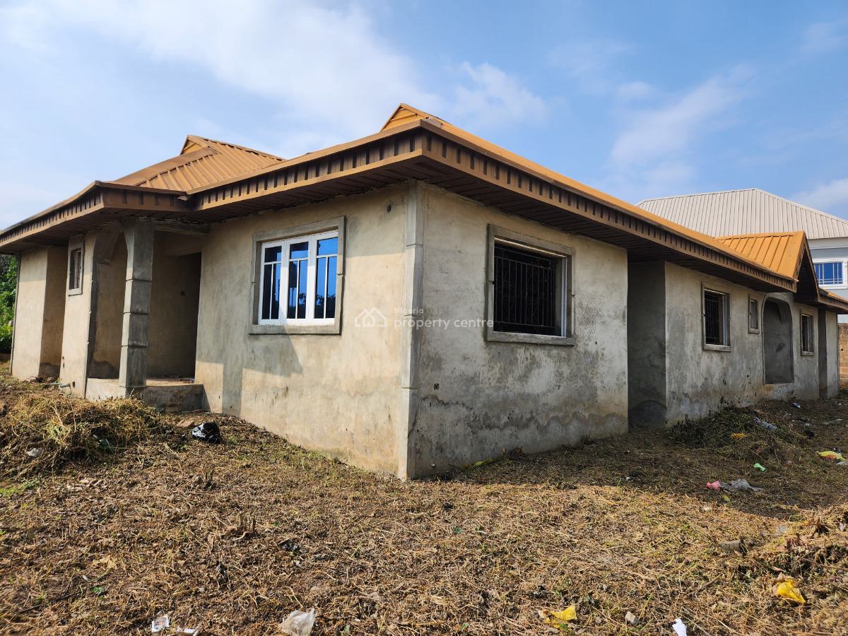 Lovely Uncompleted Twin 3 Bedroom Apartments Bungalow, Zone Q Estate, Jawe, Odo Ona Kekere Off Olf Lagos Road, Ibadan, Oyo, Detached Bungalow for Sale