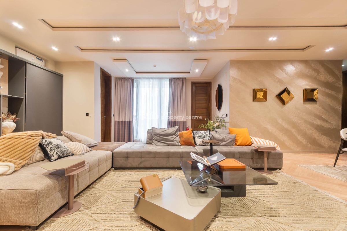 Luxury 3 Bedrooms Apartment with Pool, Ikoyi, Lagos, Flat / Apartment Short Let