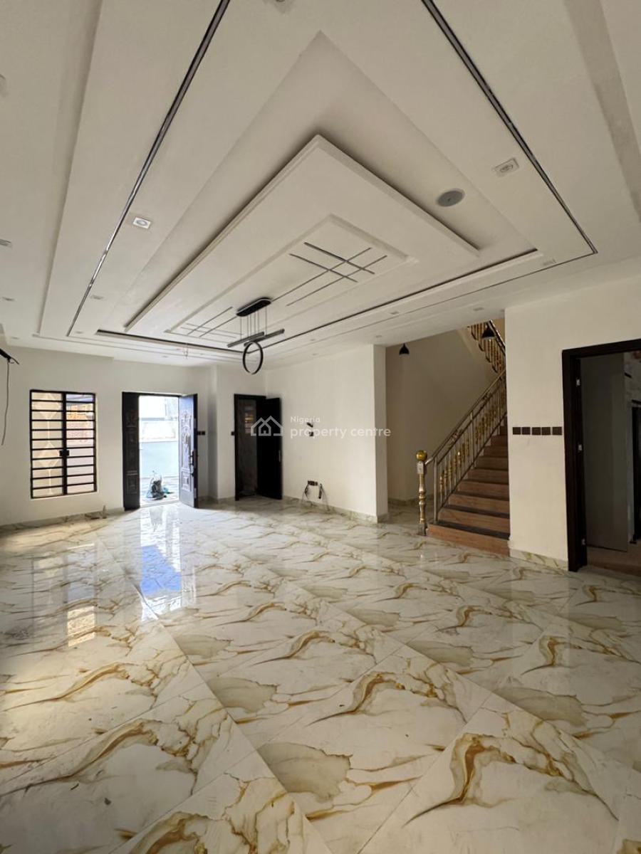 Elegant 4 Bedroom Fully Detached Duplex with a Bq, in a Secured Estate in Gbagada, Gbagada, Lagos, Detached Duplex for Sale
