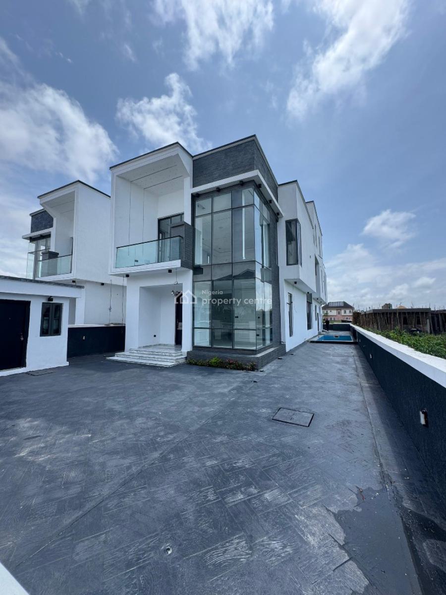 Gigantic 5 Bedroom Detached Duplex with Swimming Pool, Rooftop Terrace, Ajah, Lekki, Lagos, Detached Duplex for Sale