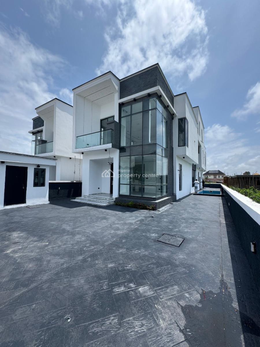 Gigantic 5 Bedroom Detached Duplex with Swimming Pool, Rooftop Terrace, Ajah, Lekki, Lagos, Detached Duplex for Sale