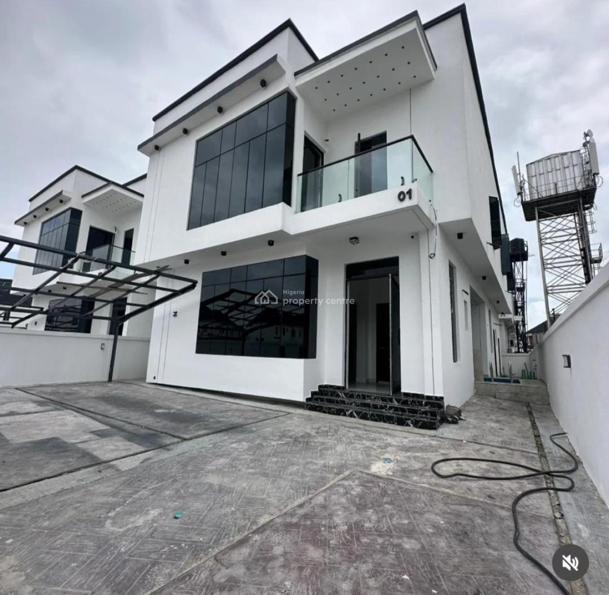 Contemporary 5 Bedroom Detached Duplex, Orchid Road, Ikota, Lekki, Lagos, Detached Duplex for Sale