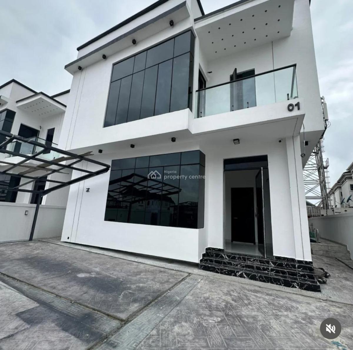 Contemporary 5 Bedroom Detached Duplex, Orchid Road, Ikota, Lekki, Lagos, Detached Duplex for Sale