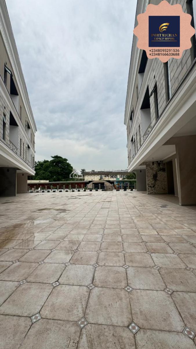 Newly Built Smart 5-bedroom Terrace Duplex with 2 Room Bq, Parkview Estate, Ikoyi, Lagos, Terraced Duplex for Rent