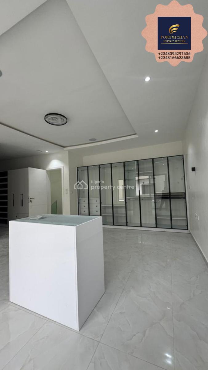 Newly Built Smart 5-bedroom Terrace Duplex with 2 Room Bq, Parkview Estate, Ikoyi, Lagos, Terraced Duplex for Rent