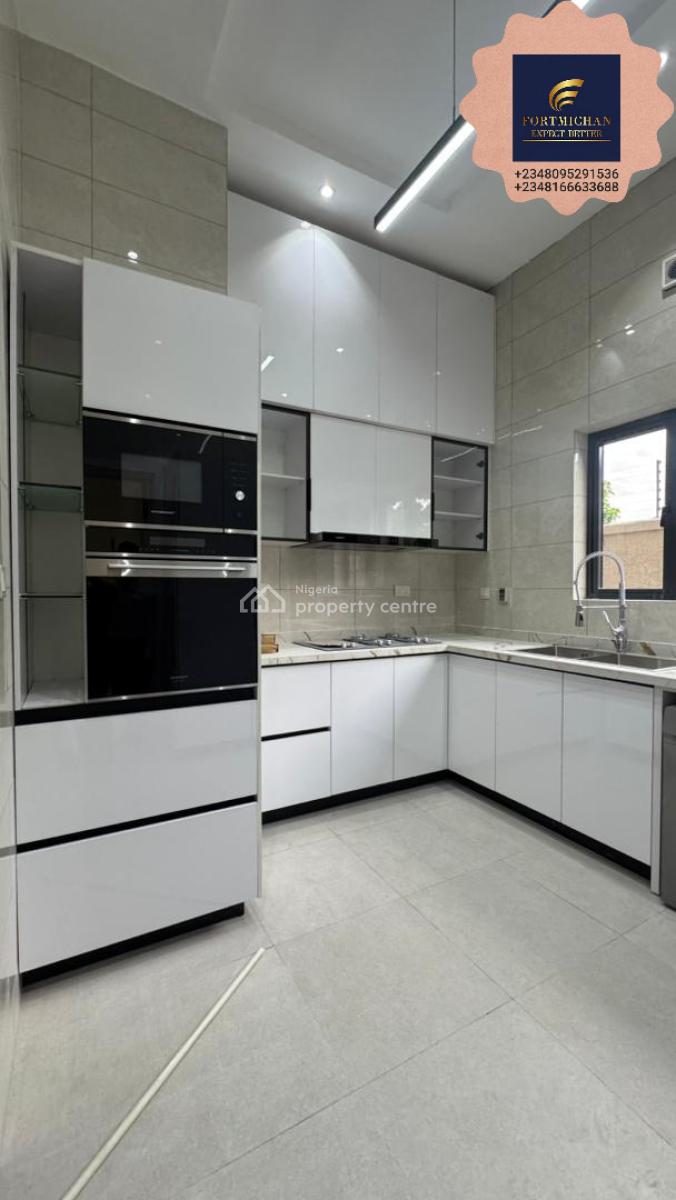 Newly Built Smart 5-bedroom Terrace Duplex with 2 Room Bq, Parkview Estate, Ikoyi, Lagos, Terraced Duplex for Rent