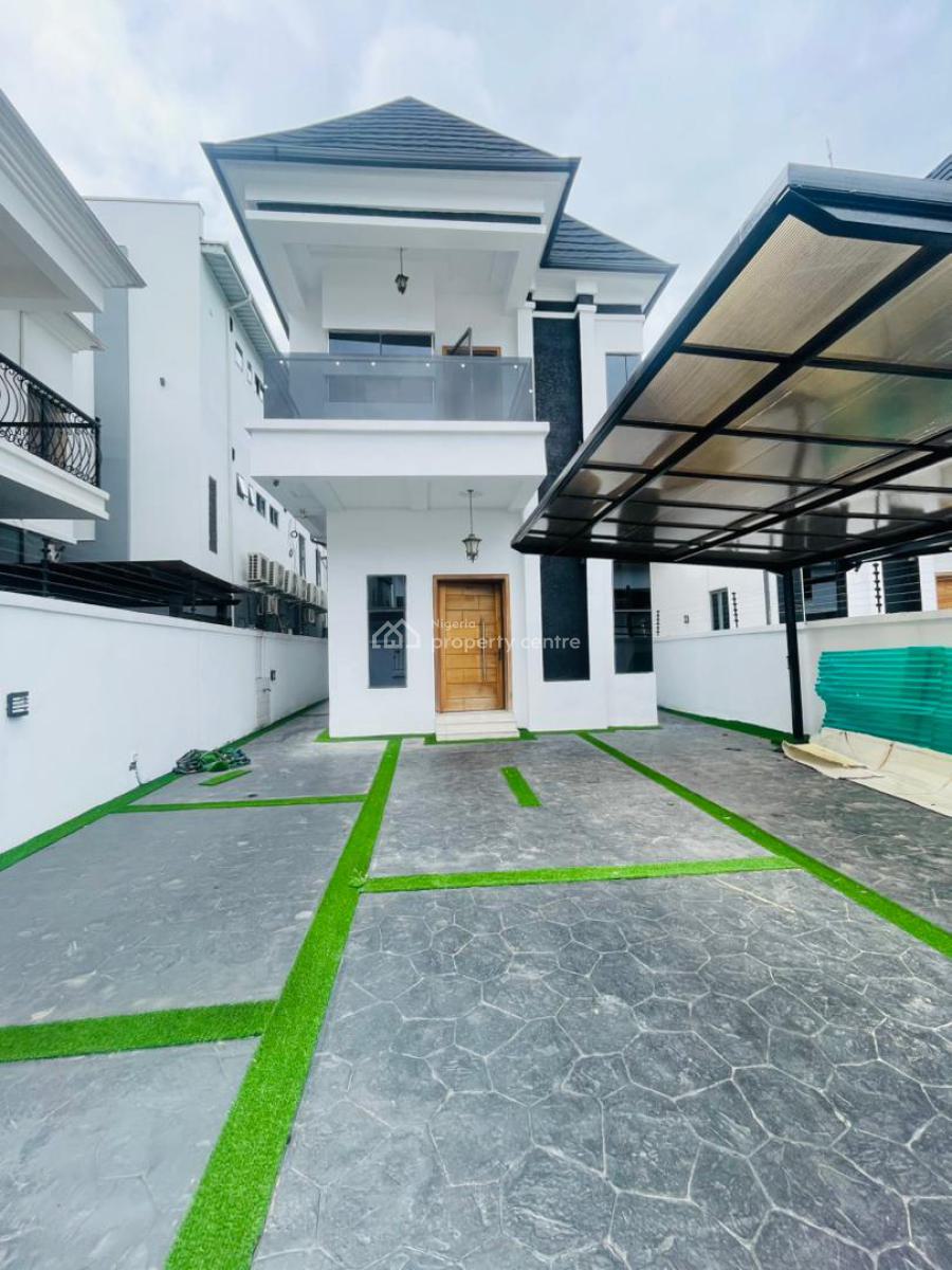 Beautiful 5 Fully Detached Duplex with Bq, Chevron, Idado, Lekki, Lagos, Detached Duplex for Sale