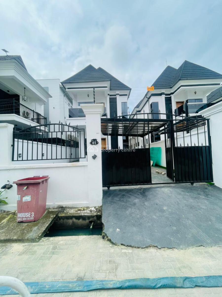 Beautiful 5 Fully Detached Duplex with Bq, Chevron, Idado, Lekki, Lagos, Detached Duplex for Sale
