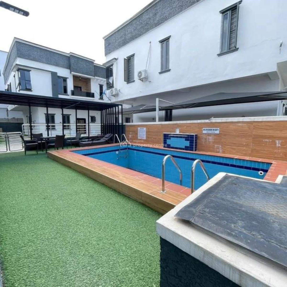 4 Bedroom Terrace Duplex Available with Quality Facilities, Ikota, Lekki, Lagos, Terraced Duplex for Sale