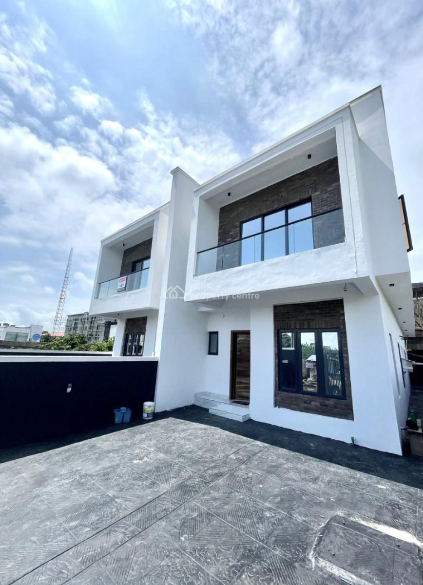 Decently Built 4 Bed Semi-detached Duplex with Bq, Ajah, Lagos, Semi-detached Duplex for Sale