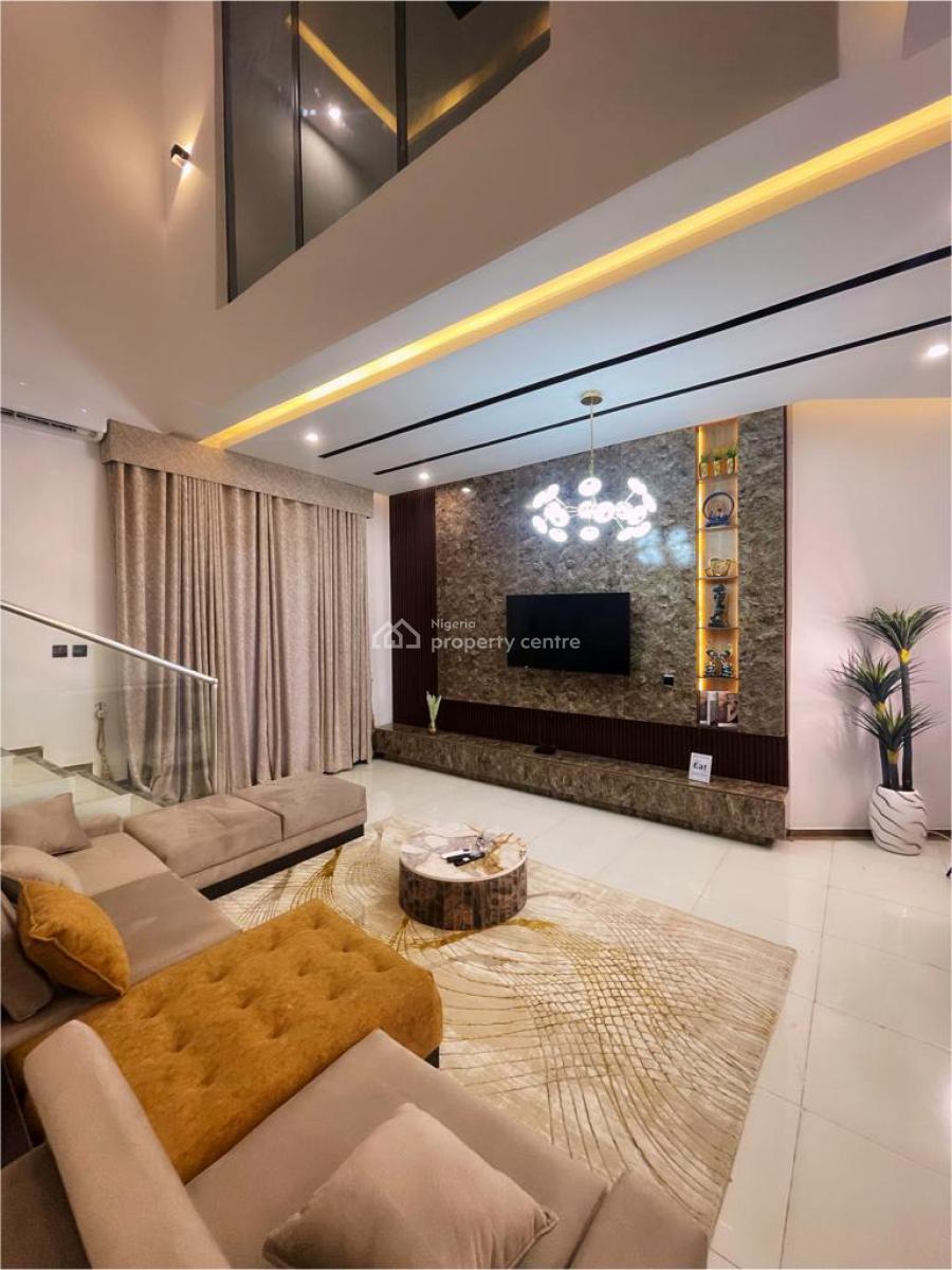 Nicely Furnished 4 Bedroom Apartment, Ikate, Lekki, Lagos, Flat / Apartment Short Let
