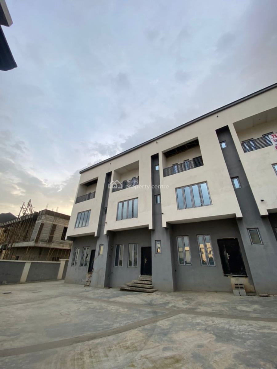 a Brand New Spacious 4bedroom Terrace Duplex, Jahi District with a Well Tarred Road & Secured Environment., Jahi, Abuja, Terraced Duplex for Rent