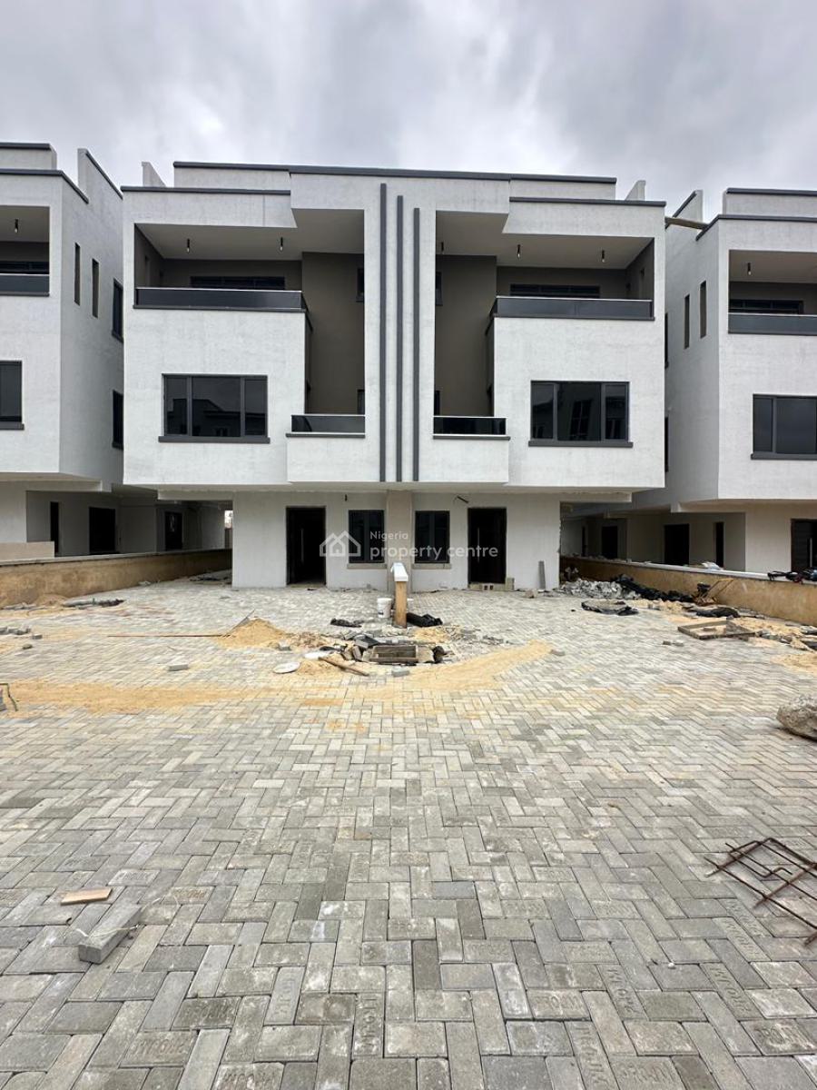 Beautiful 4 Bedroom Semi Detached Duplex with Bq in a Secured Location, Strategic Location in Ogudu, Gra, Ogudu, Lagos, Semi-detached Duplex for Sale