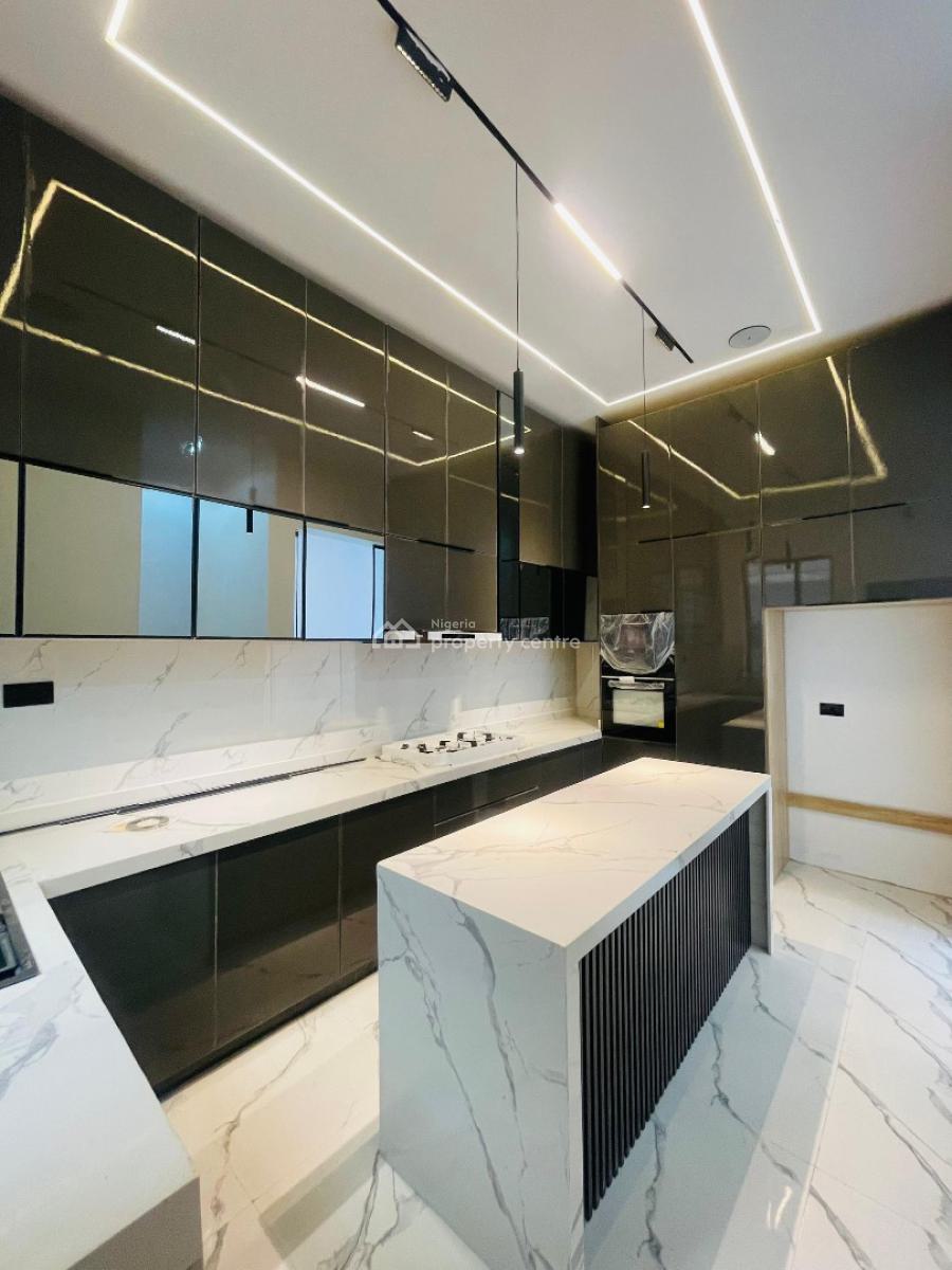Captivating 4 Bedroom Terrace Duplex Plus Bq and Swimming Pool, Osapa London, Osapa, Lekki, Lagos, Terraced Duplex for Sale