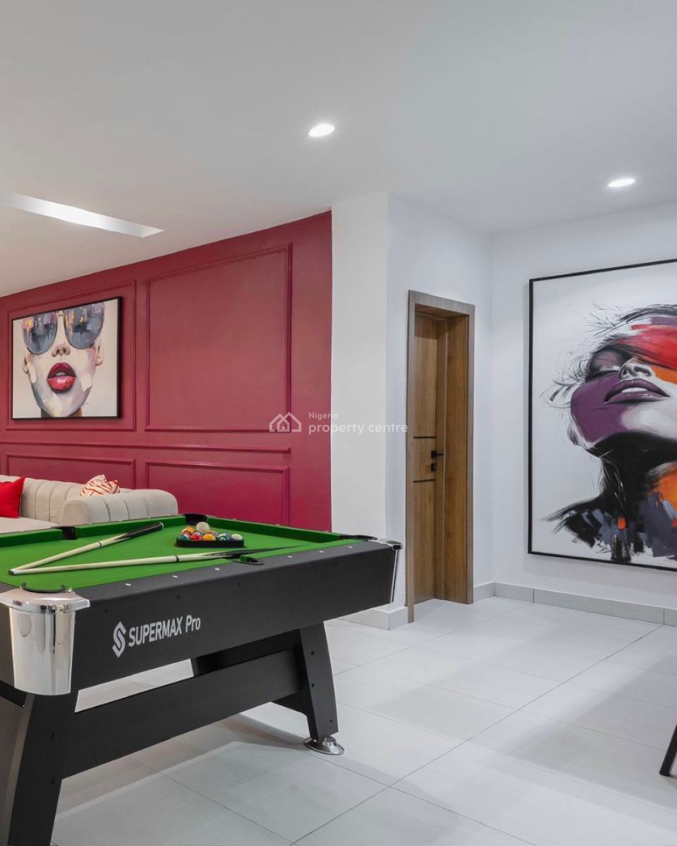 Luxury Specious 4 Bedroom Duplex with Private Swimming Pools, Located Inside Secured and Clean Estate,clean Water,starlink Internet, Ologolo, Lekki, Lagos, Flat / Apartment Short Let