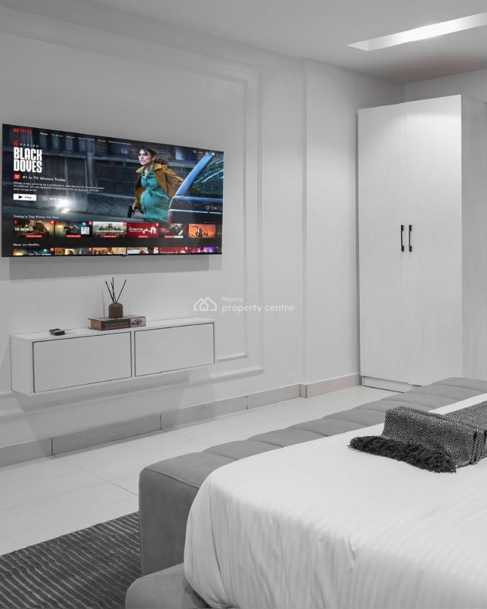 Luxury Specious 4 Bedroom Duplex with Private Swimming Pools, Located Inside Secured and Clean Estate,clean Water,starlink Internet, Ologolo, Lekki, Lagos, Flat / Apartment Short Let