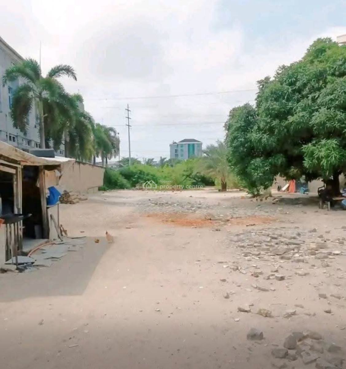 1600sqm Fenced and Gated Plot of Land Located on Commercial Area, Oniru Market Axis, Lekki Phase 1, Lekki, Lagos, Commercial Land for Sale