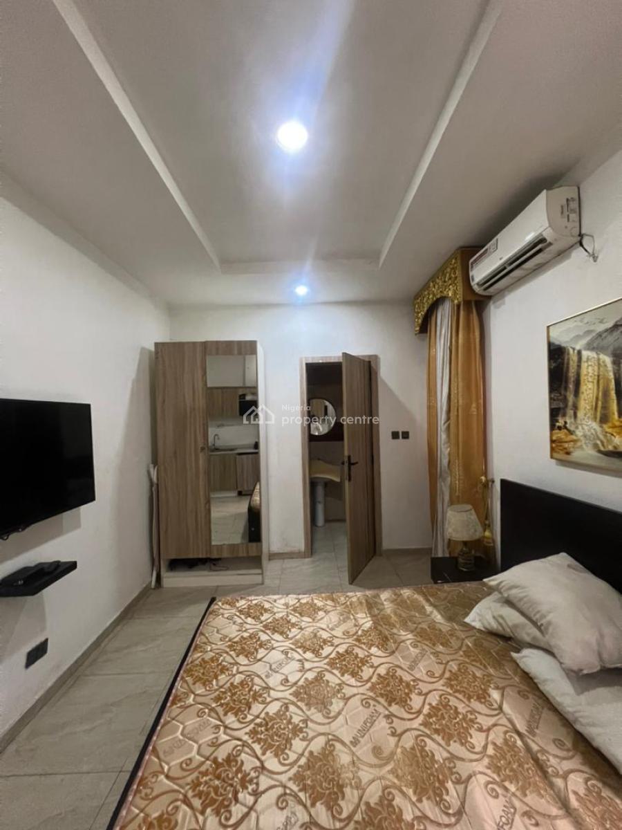 Furnished Studio Apartment, Chevron, Lekki, Lagos, Self Contain (single Rooms) for Rent