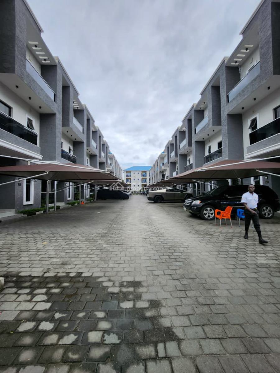 Exquisite 4 Bedroom Terrace Duplex with Bq, Victoria Island (vi), Lagos, Terraced Duplex for Rent