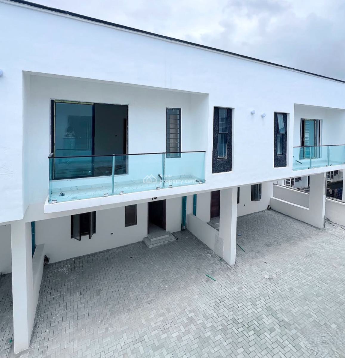 Fully Serviced 4 Bedroom Terrace with 24hrs Electricity & Security, Secure Estate at Orchid Lekki, Lekki, Lagos, Terraced Duplex for Sale