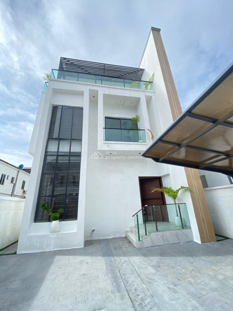 Contemporary 4 Bedroom Detached Duplex with Bq, Ikota, Lekki, Lagos, Detached Duplex for Sale
