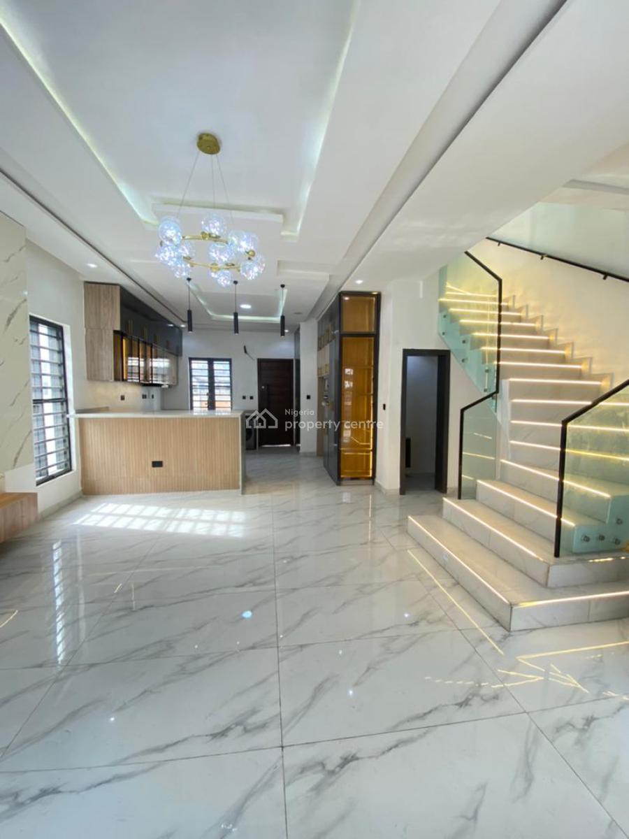 Contemporary 4 Bedroom Detached Duplex with Bq, Ikota, Lekki, Lagos, Detached Duplex for Sale