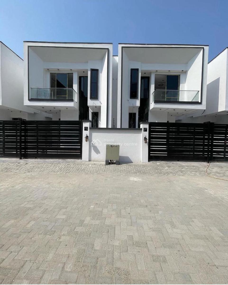 Luxury 4 Bedroom Semi Detached Duplex with Bq & Self Compound, Ikate, Lekki, Lagos, Semi-detached Duplex for Sale
