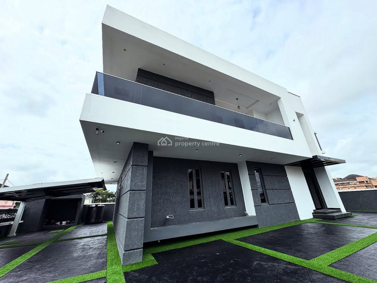 Luxury 5 Bed Detached Swimming Pool,cinema Duplex with Bq, Secure Estate at Sangotedo, Behind Shoprite Road,, Sangotedo, Ajah, Lagos, Detached Duplex for Sale