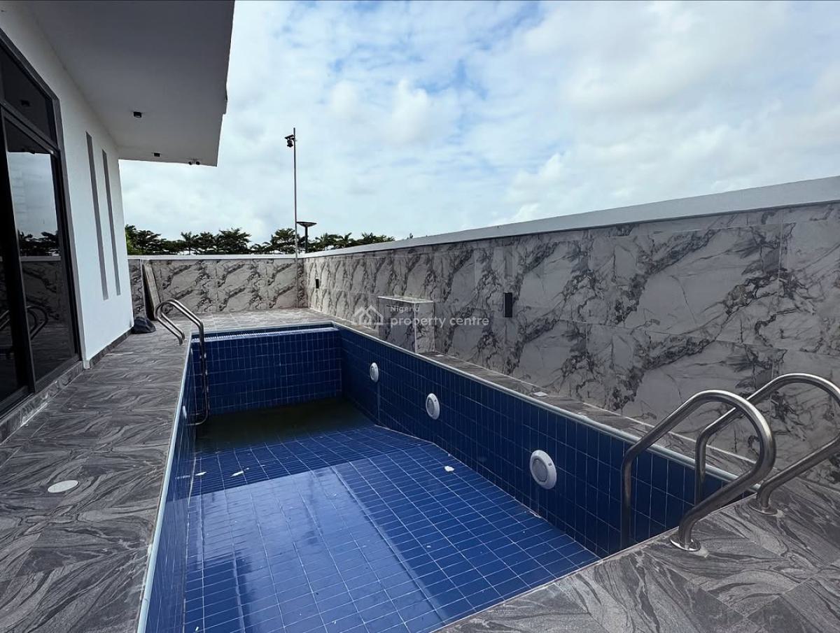 Luxury 5 Bed Detached Swimming Pool,cinema Duplex with Bq, Secure Estate at Sangotedo, Behind Shoprite Road,, Sangotedo, Ajah, Lagos, Detached Duplex for Sale