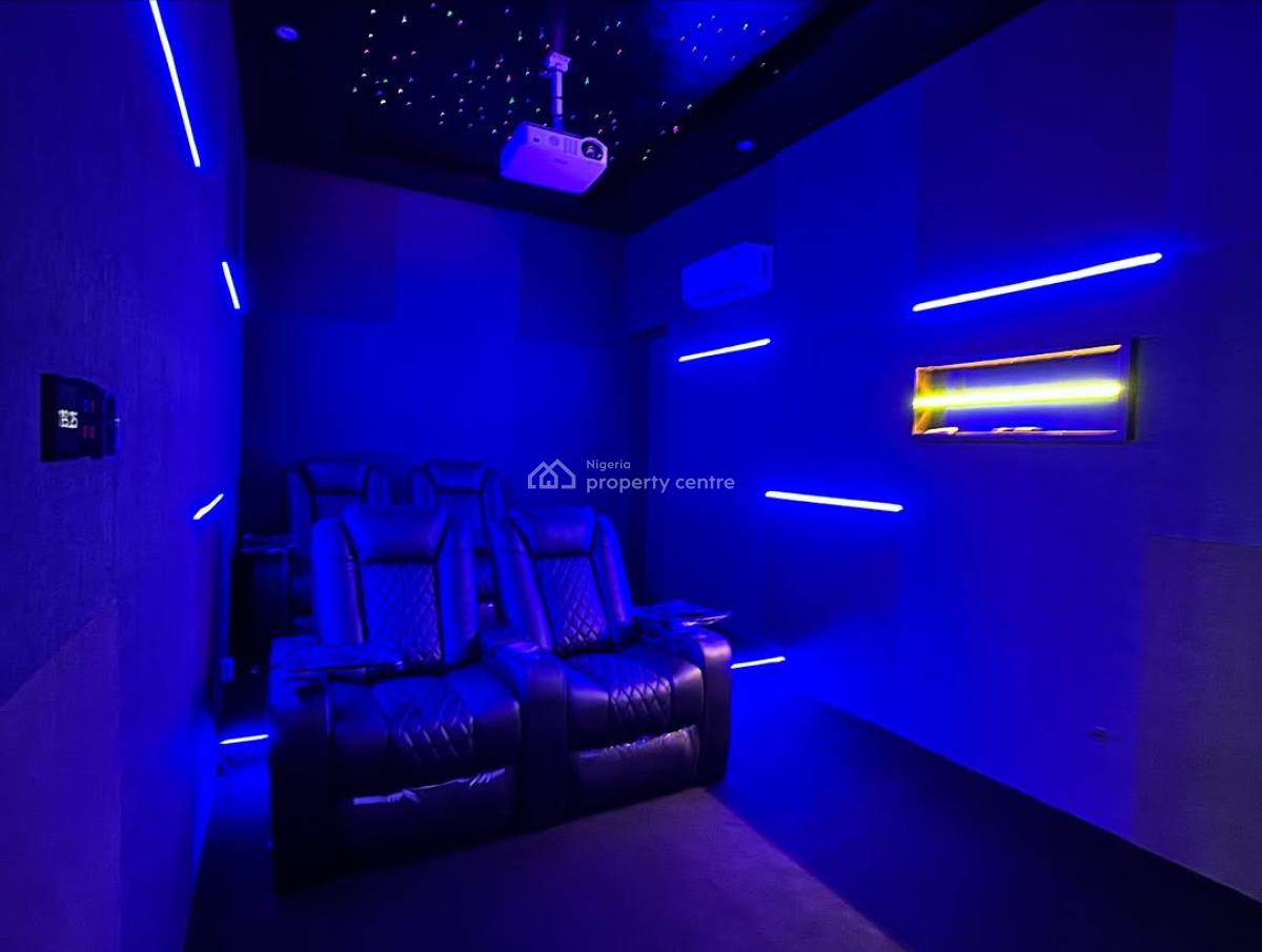 Luxury 5 Bed Detached Swimming Pool,cinema Duplex with Bq, Secure Estate at Sangotedo, Behind Shoprite Road,, Sangotedo, Ajah, Lagos, Detached Duplex for Sale