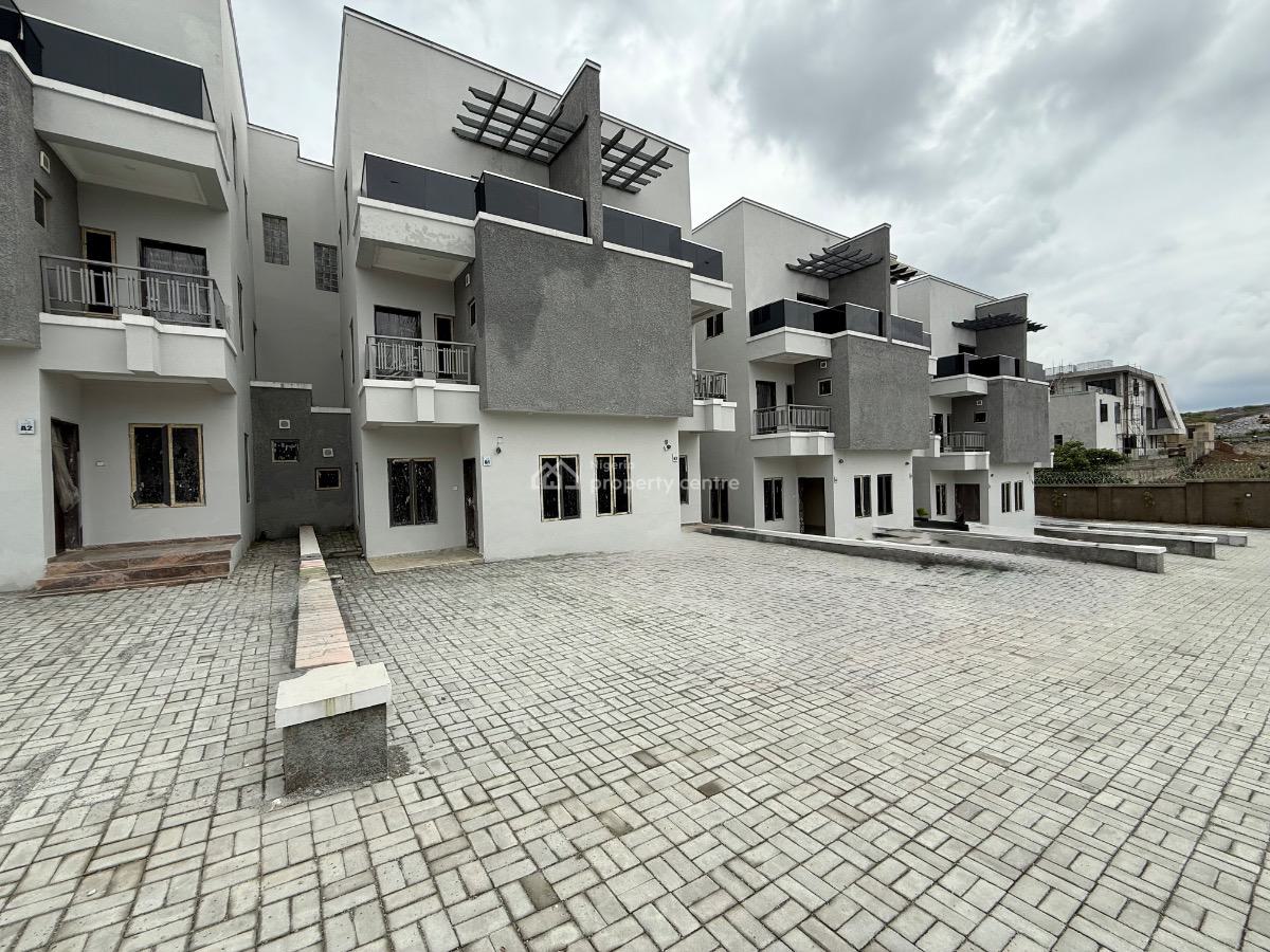 4 Bedroom Terraced House, Guzape District, Abuja, Terraced Duplex for Sale