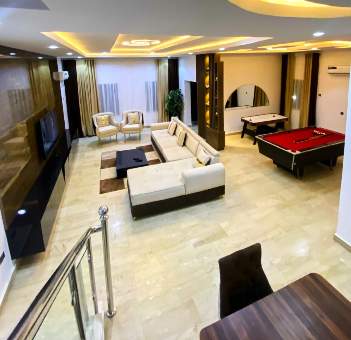 Luxury 5-bedroom  Family Staycation, Team Bonding & Hangouts, Agungi, Lekki, Lagos, Detached Duplex Short Let