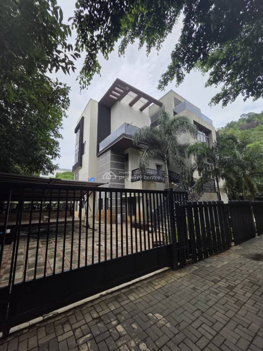 Spacious Fully Furnished 5 Bedroom Detached House with Pool, Katampe, Abuja, Detached Duplex for Sale