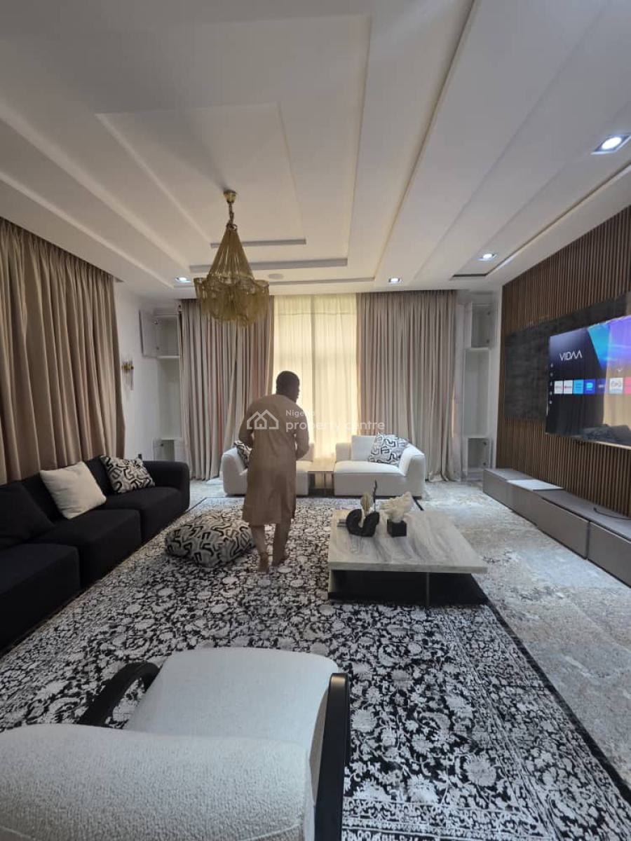 Spacious Fully Furnished 5 Bedroom Detached House with Pool, Katampe, Abuja, Detached Duplex for Sale