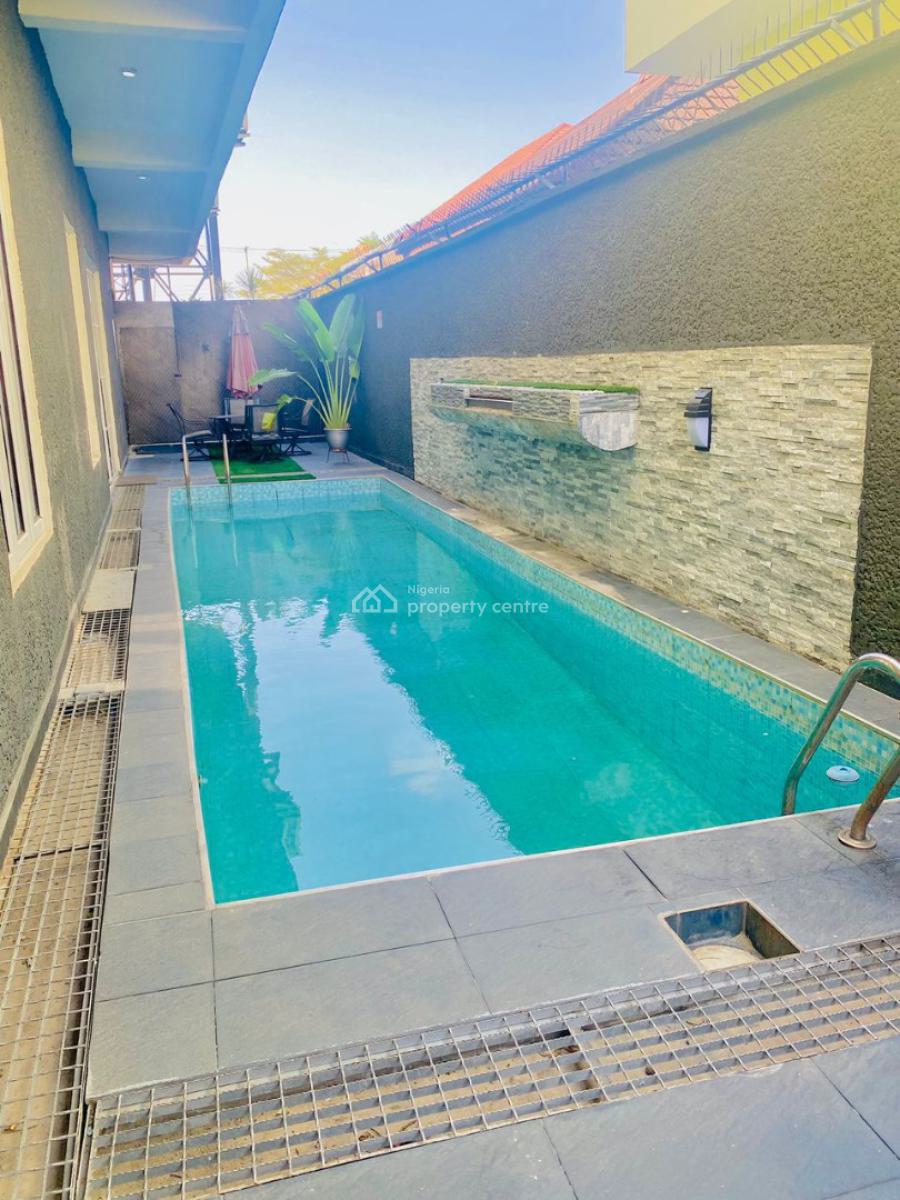 Luxury Finished & Furnished 1bedrooms Flat with Pool and 24hrs Power, Lekki Phase 1, Lekki, Lagos, Mini Flat (room and Parlour) for Rent