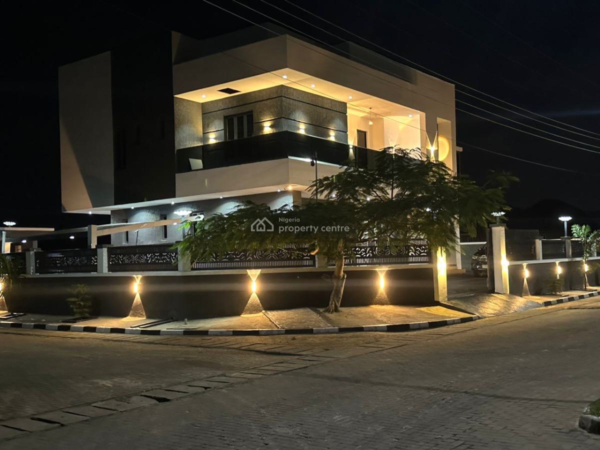 Luxury 5 Fully Detached Duplex with Bq Pool and Cinema, Sangotedo, Ajah, Lagos, Detached Duplex for Sale