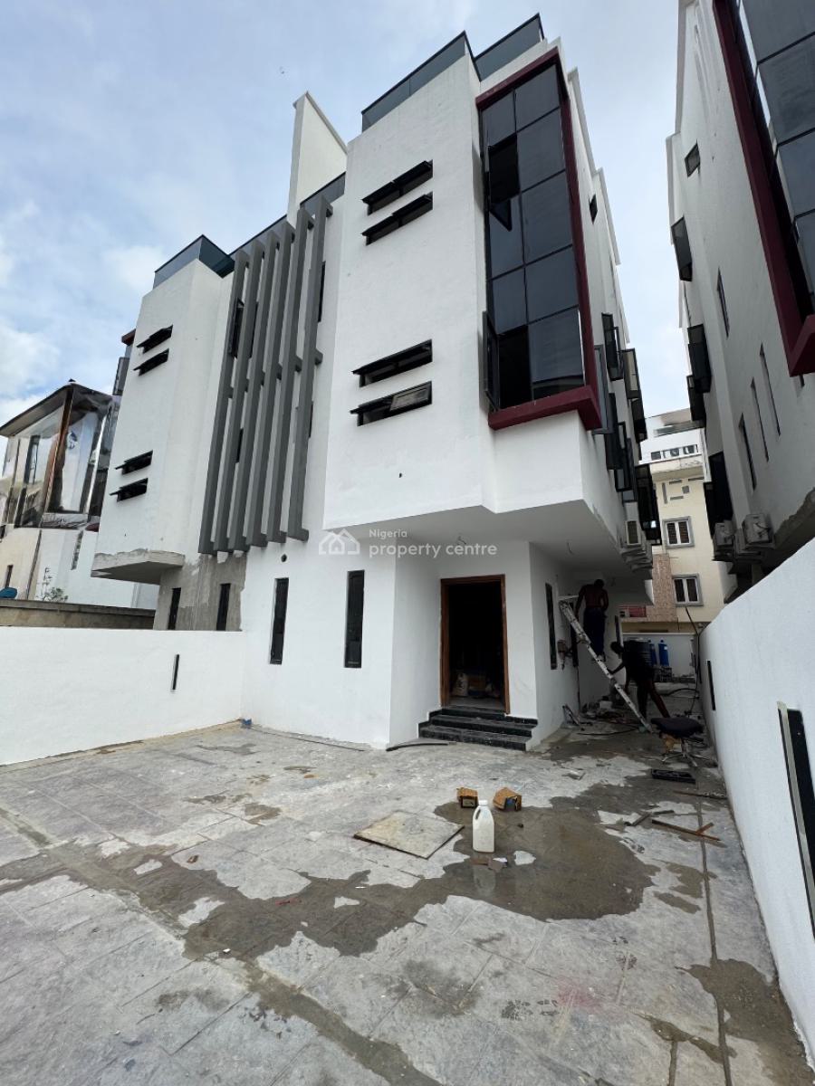 Luxurious 5 Bedrooms Self Compound Townhouse with Private Elevator, Parkview, Ikoyi, Lagos, House for Sale